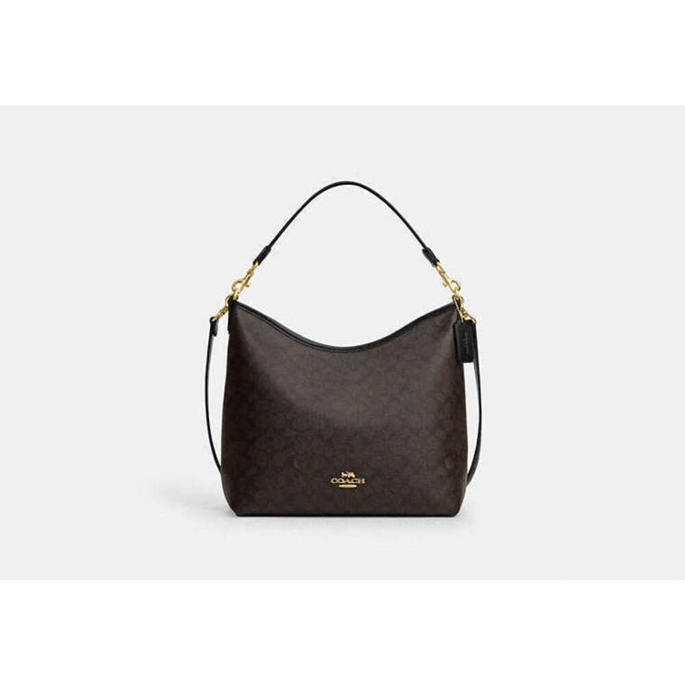 Laurel Large Shoulder Bag In Signature Canvas